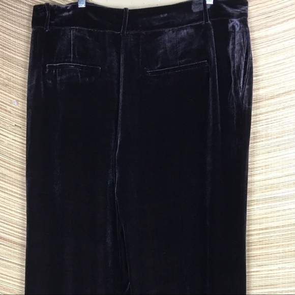 NWT ZARA Fluid Velvet Pants Trousers Limited Edition Sz XXL - Picture 10 of 14